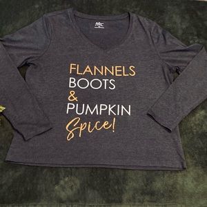 CUTE Autumn Cropped L/S Tee